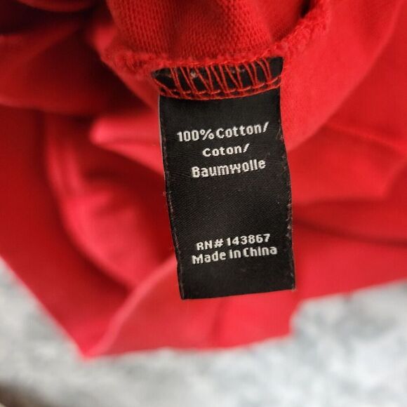 Cookies SF Hoodie Mens Large Red Cannabis Stoner Pullover Sweatshirt  Distressed - Picture 10 of 12